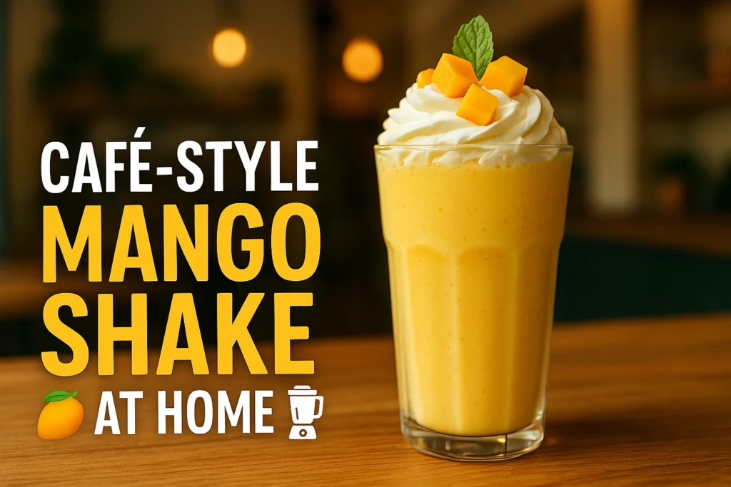 Tips To Make Café-style Thick Mango Shake At Home